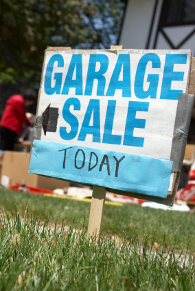 garage sale