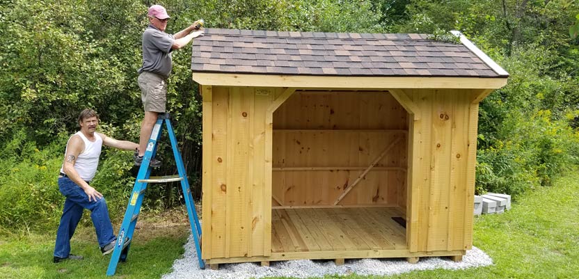 lean-to Maple Grove