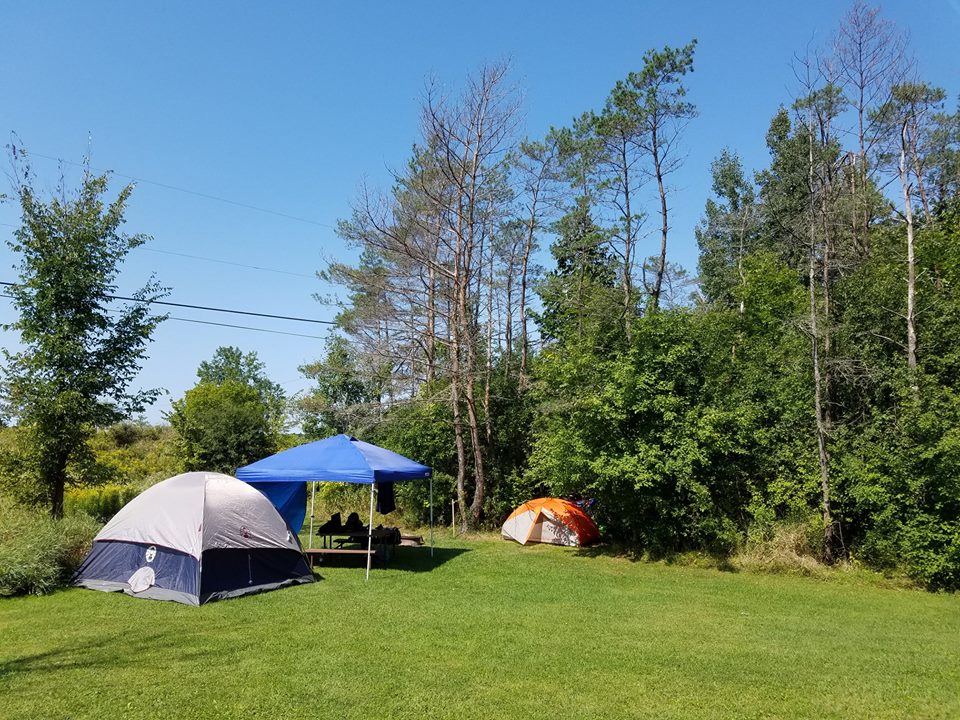 Tent site savings vermont