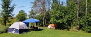 Tent site savings vermont campground