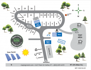 camp ground map